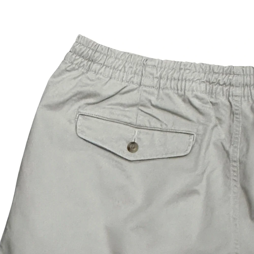 Ralph Lauren Polo Mens Beige Drawstring Shorts Size XXL Stretch Classic‎ Pockets